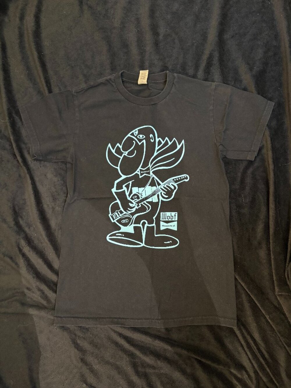 Deans Nuts / Wonders of Black Flag "Budman" Grateful Dead Shirt Size S